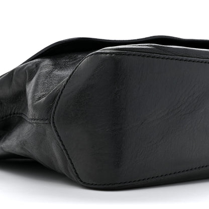 Givenchy Calfskin Bolt Stud Mirte Saddle Bag Black 9 of 21