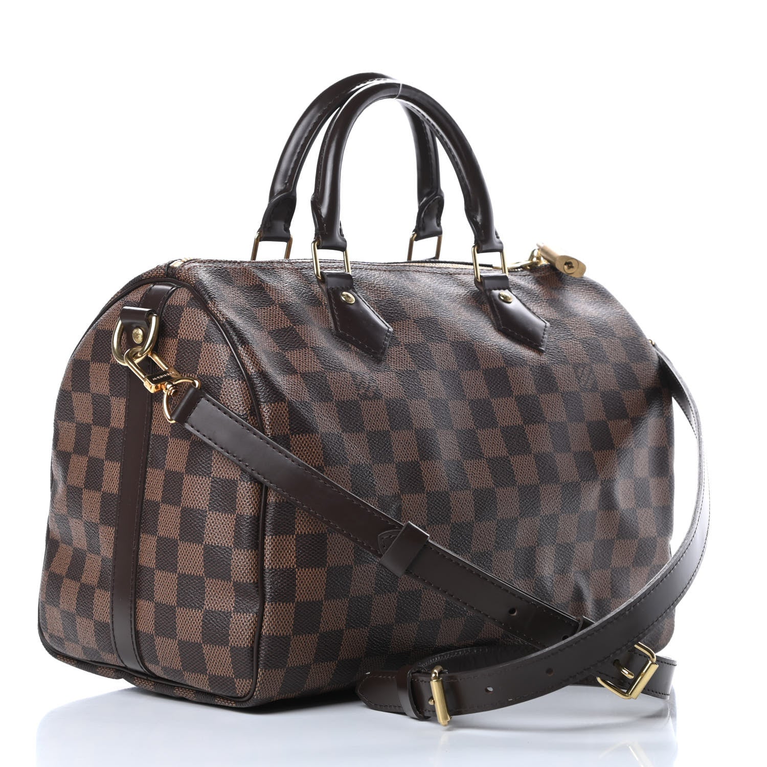 Louis Vuitton Damier Ebene Speedy Bandouliere 30 3 of 20