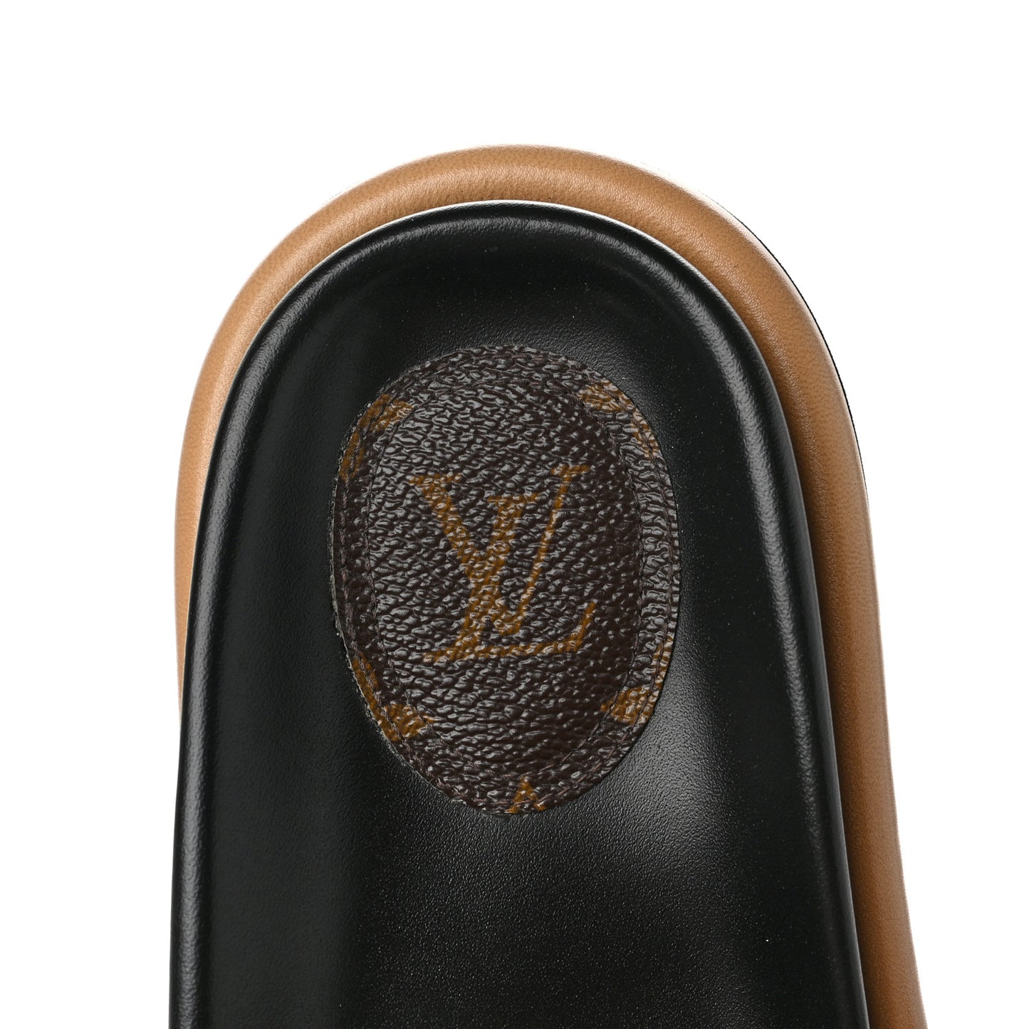 Nylon Monogram Pool Pillow Comfort Mule 39 Cacao Brown
