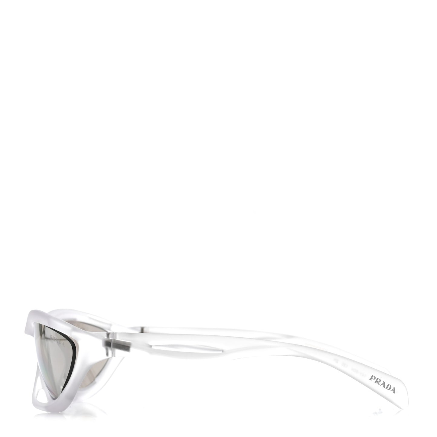 Acetate Cat Eye Sunglasses SPR A23 Frosted Crystal