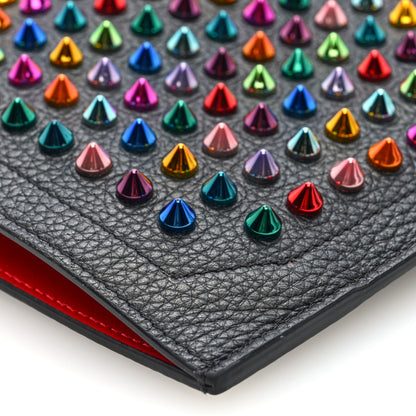 Christian Louboutin Calfskin Spikes Loubilab Crossbody Bag Black 9 of 9