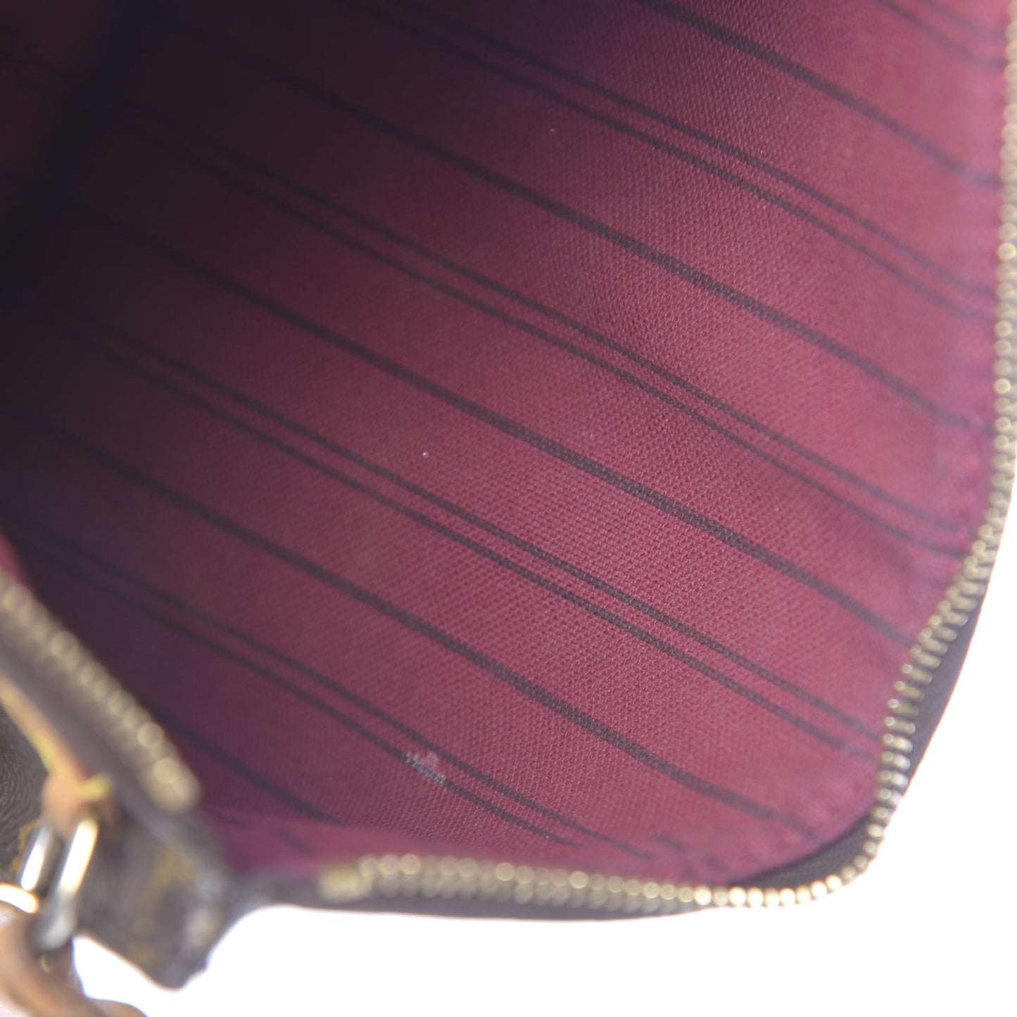 Monogram Neverfull MM GM Pochette Fuchsia