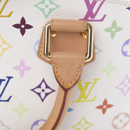 Louis Vuitton Monogram Multicolor Alma White 17 of 18