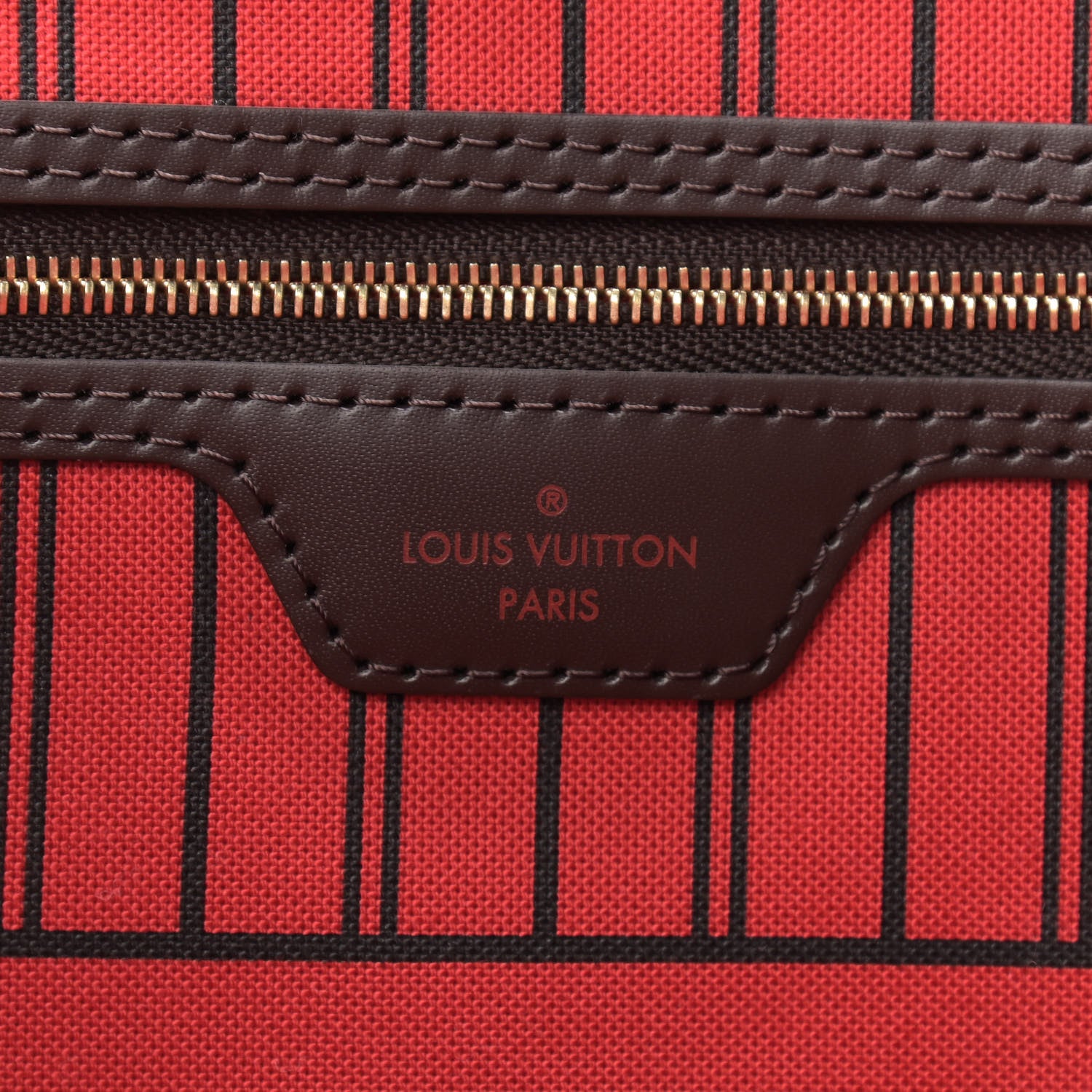Louis Vuitton Damier Ebene Neverfull GM 6 of 9
