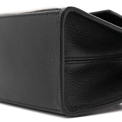 Jacquemus Grained Calfskin Le Capri Messenger Bag Black 9 of 9