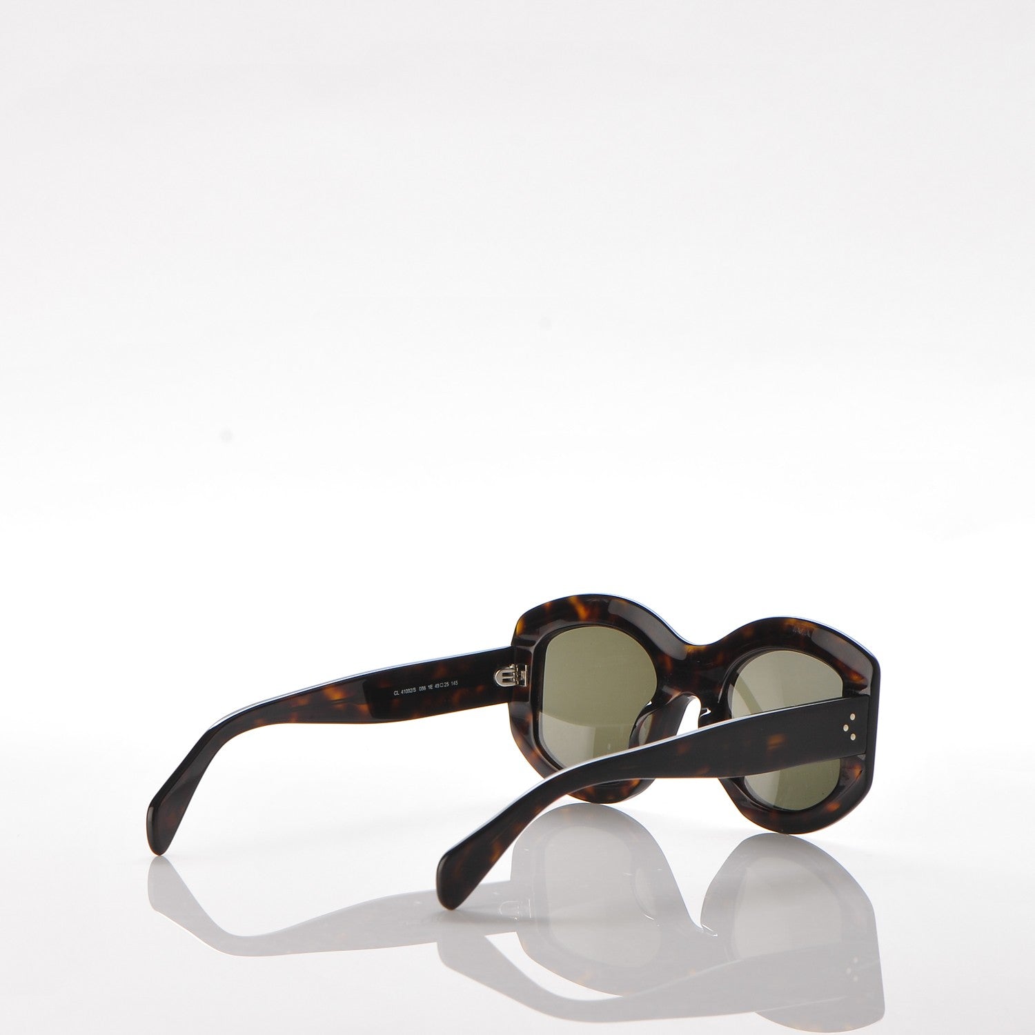Celine Oval Sunglasses CL 41092/S Tortoise 4 of 6