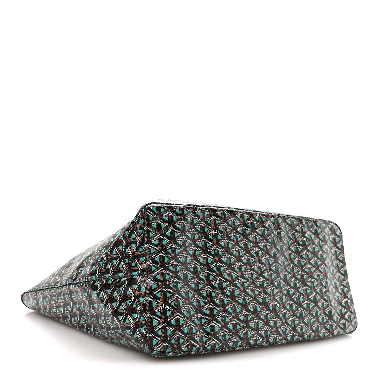 Goyard Goyardine Sunflower Reversible Saint Louis Claire Voie GM Black Opaline 7 of 18