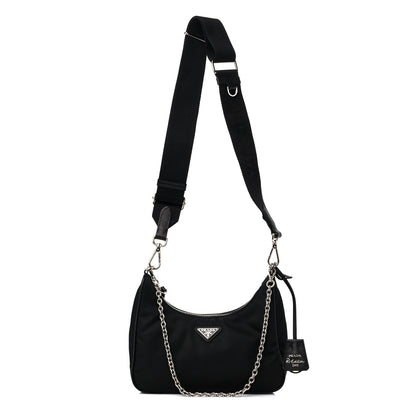 Prada Nylon Re-Edition 2005 Shoulder Bag Black 1 of 10