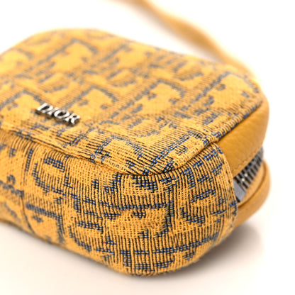 Christian Dior Oblique D-Touch Nano Horizontal Pouch Beige Yellow 9 of 9