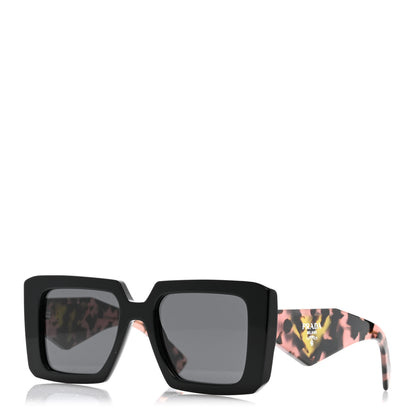 Prada Acetate Symbole Sunglasses SPR 23Y Slate Grey 1 of 8