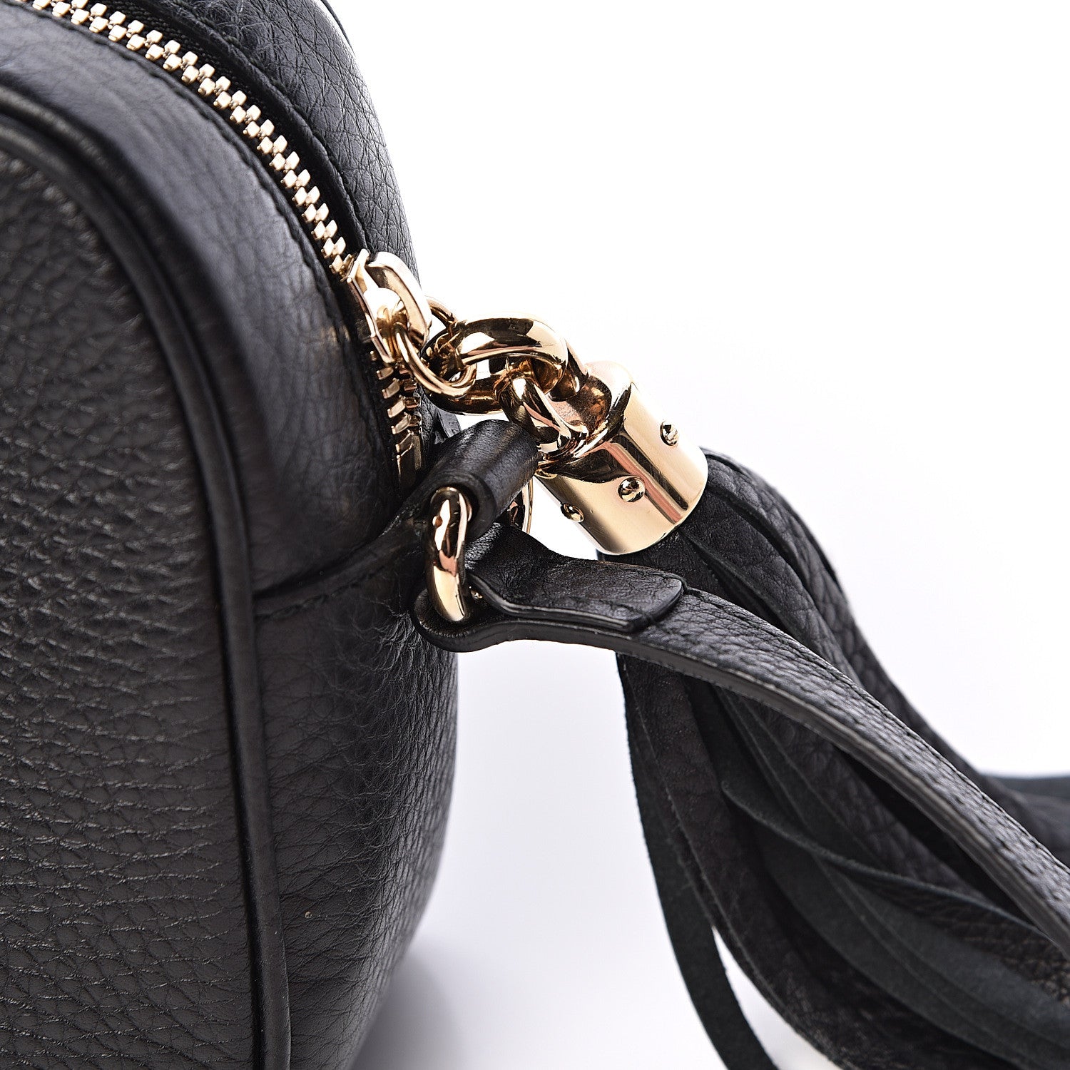 Gucci Pebbled Calfskin Small Soho Disco Bag Black 11 of 18