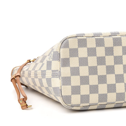 Louis Vuitton Damier Azur Neverfull PM 11 of 13