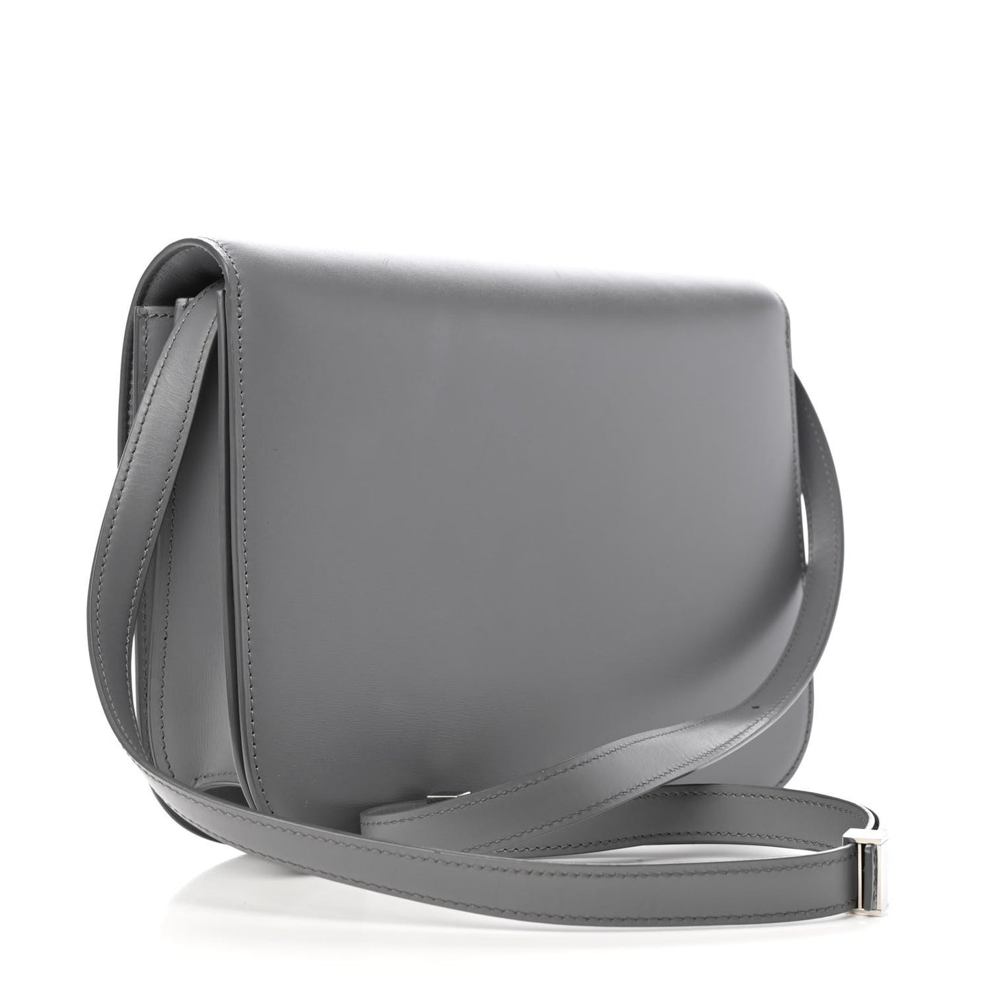Box Calfskin Medium Classic Box Flap Storm