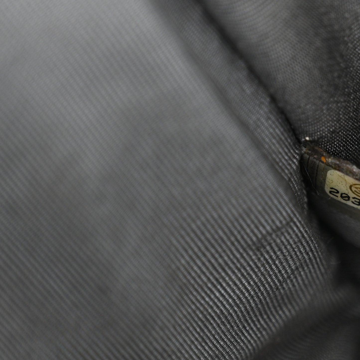 Caviar Quilted Large French Riviera Flap Dark Grey