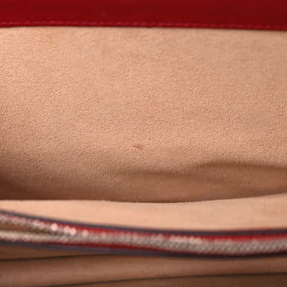 Gucci Tweed GG Monogram Small Dionysus Shoulder Bag White Black Romantic Cherry 10 of 20