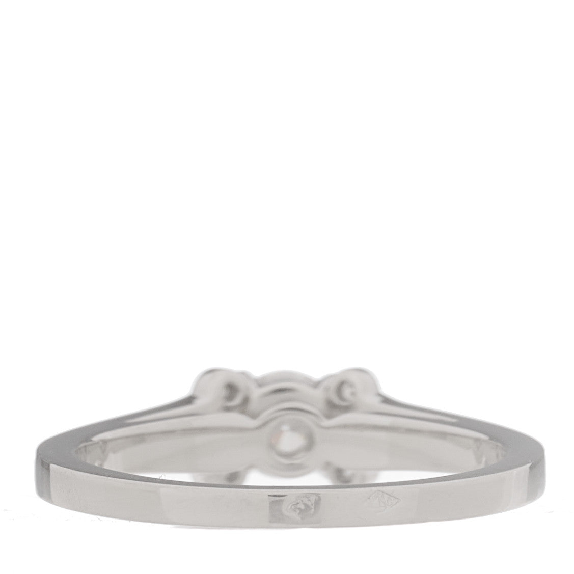 Platinum Diamond .31ct Ballerine Engagement Ring 52 6