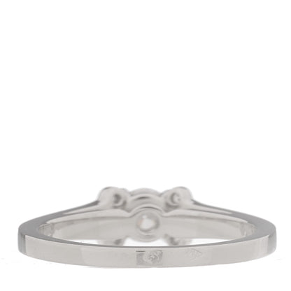 Cartier Platinum Diamond .31ct Ballerine Engagement Ring 52 6 4 of 5