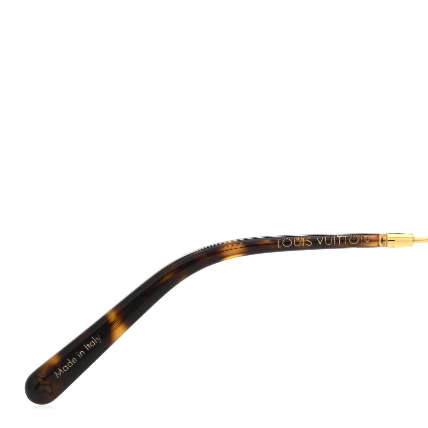 Louis Vuitton Metal Clockwise Sunglasses Z1020W Gold 5 of 7