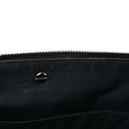 Fendi Vitello Dolce Croc Tail Medium By The Way Boston Bag White Black 13 of 26