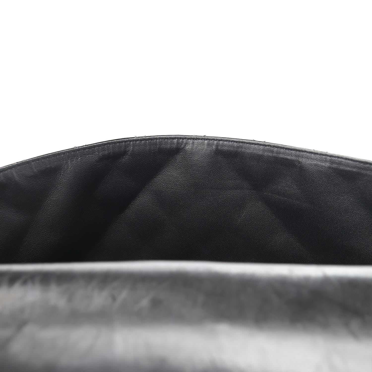Chanel Patent Quilted Maxi Single Flap Black 9 of 11