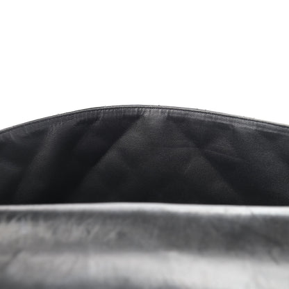 Chanel Patent Quilted Maxi Single Flap Black 9 of 11