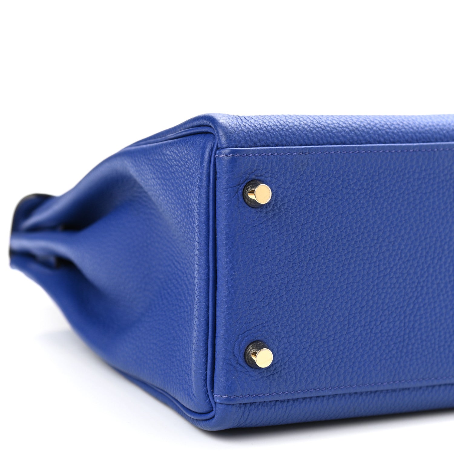 Hermes Togo Kelly Retourne 32 Bleu Electrique 9 of 11