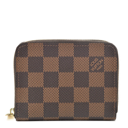 Louis Vuitton Damier Ebene Zippy Coin Purse 1 of 7