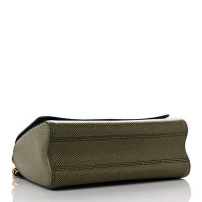 Louis Vuitton Epi Monogram Kabuki Twist Shoulder Bag MM Green 4 of 8