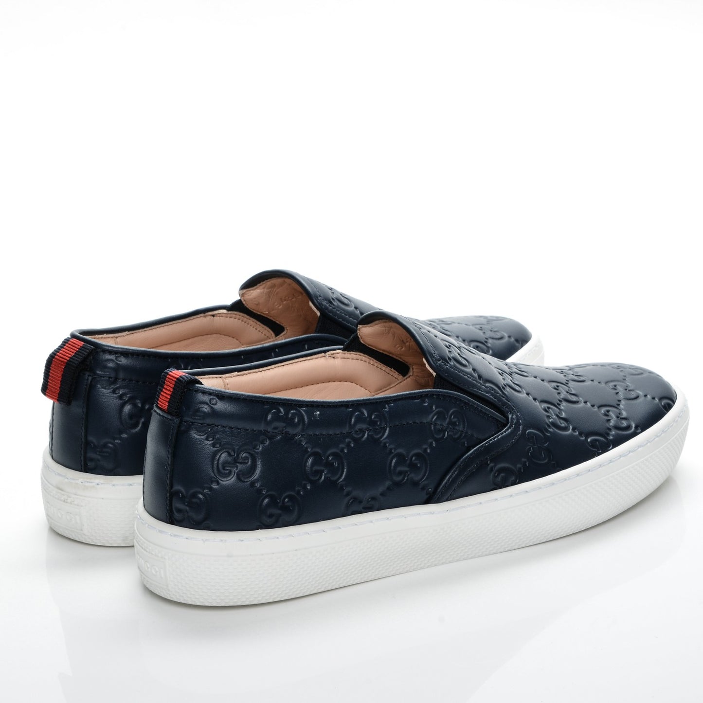 Guccissima Dublin Slip On Sneakers 37 Blue