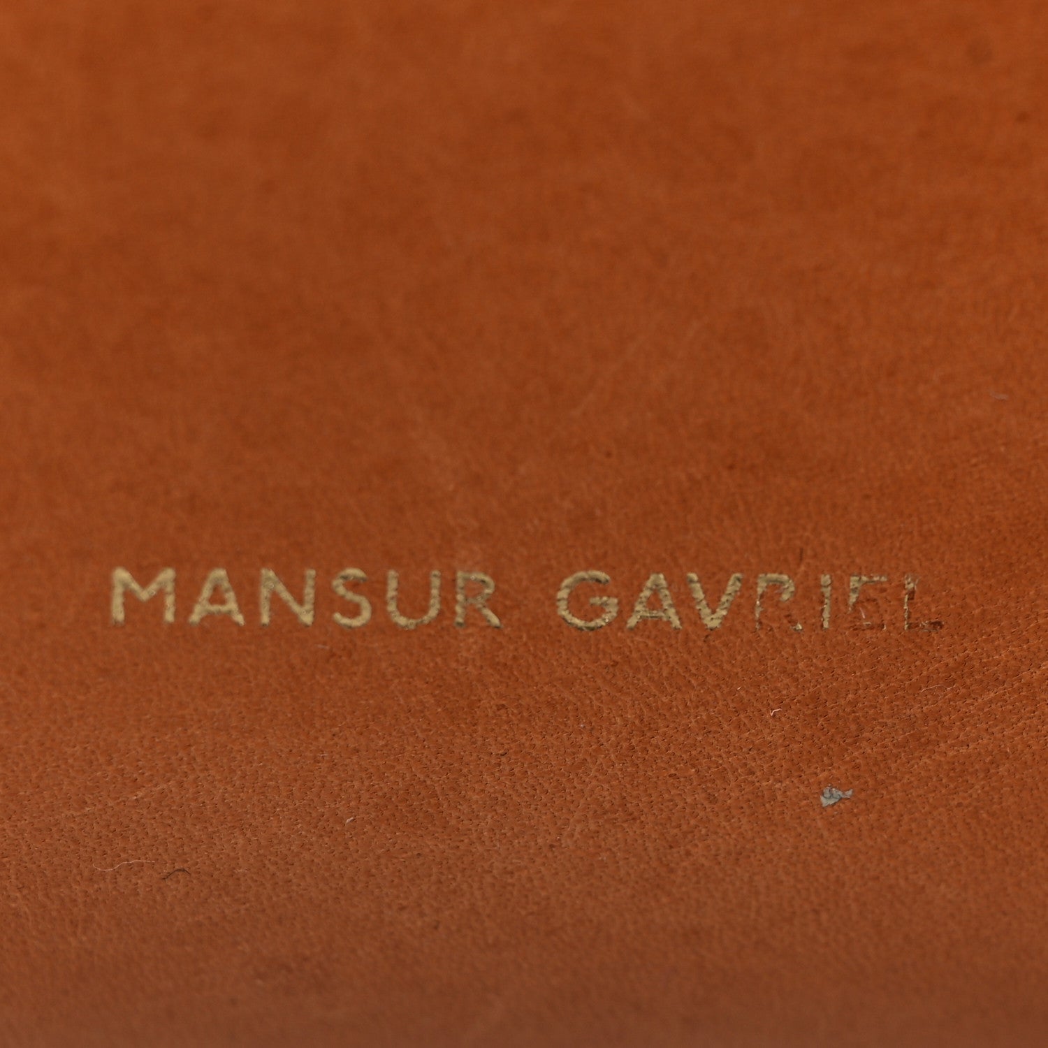 Mansur Gavriel Vegetable Tanned Calfskin Mini Bucket Bag Camello Orange 5 of 11