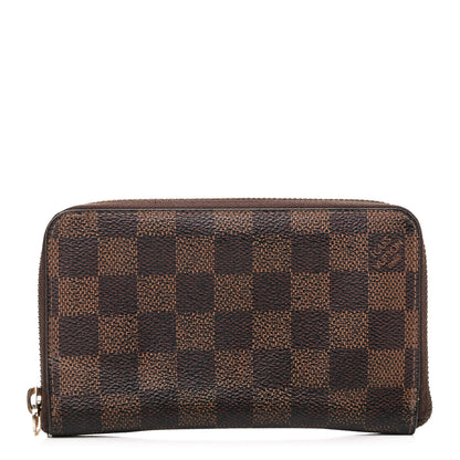 Louis Vuitton Damier Ebene Zippy Compact Wallet 1 of 6