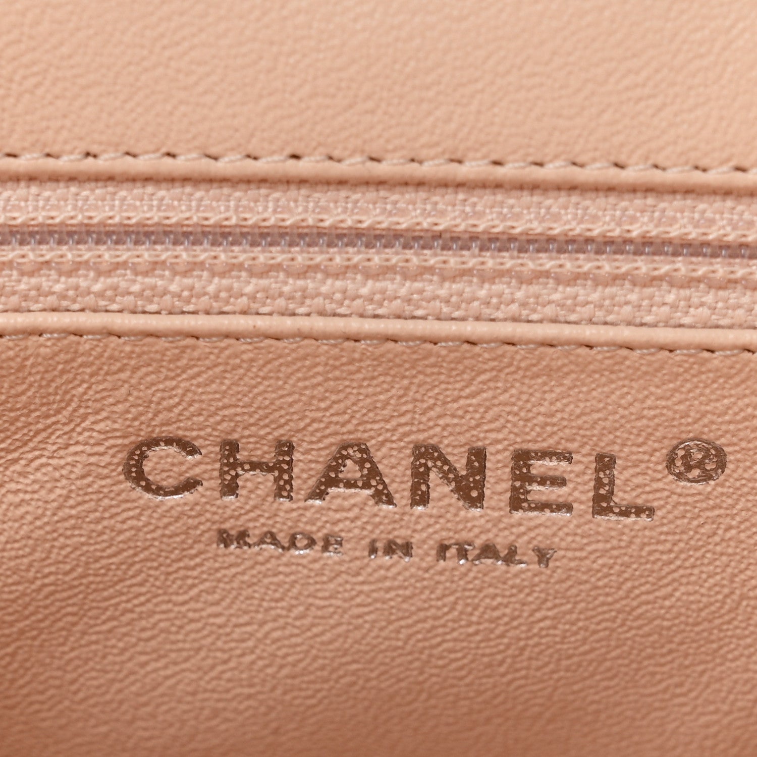 Chanel Caviar Quilted Timeless Clutch Light Pink 6 of 7
