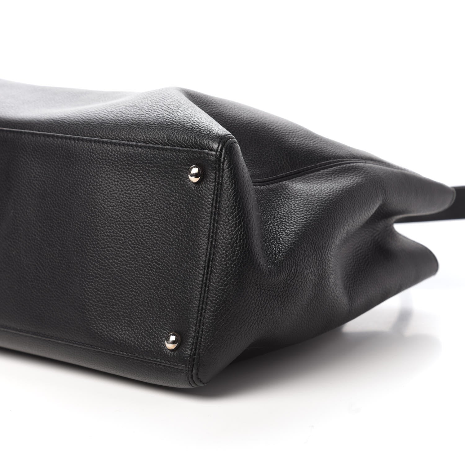 Chanel Calfskin Cerf Executive Shopper Tote Black 7 of 12