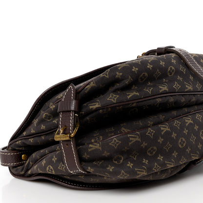 Louis Vuitton Monogram Mini Lin Saumur Ebene 10 of 11