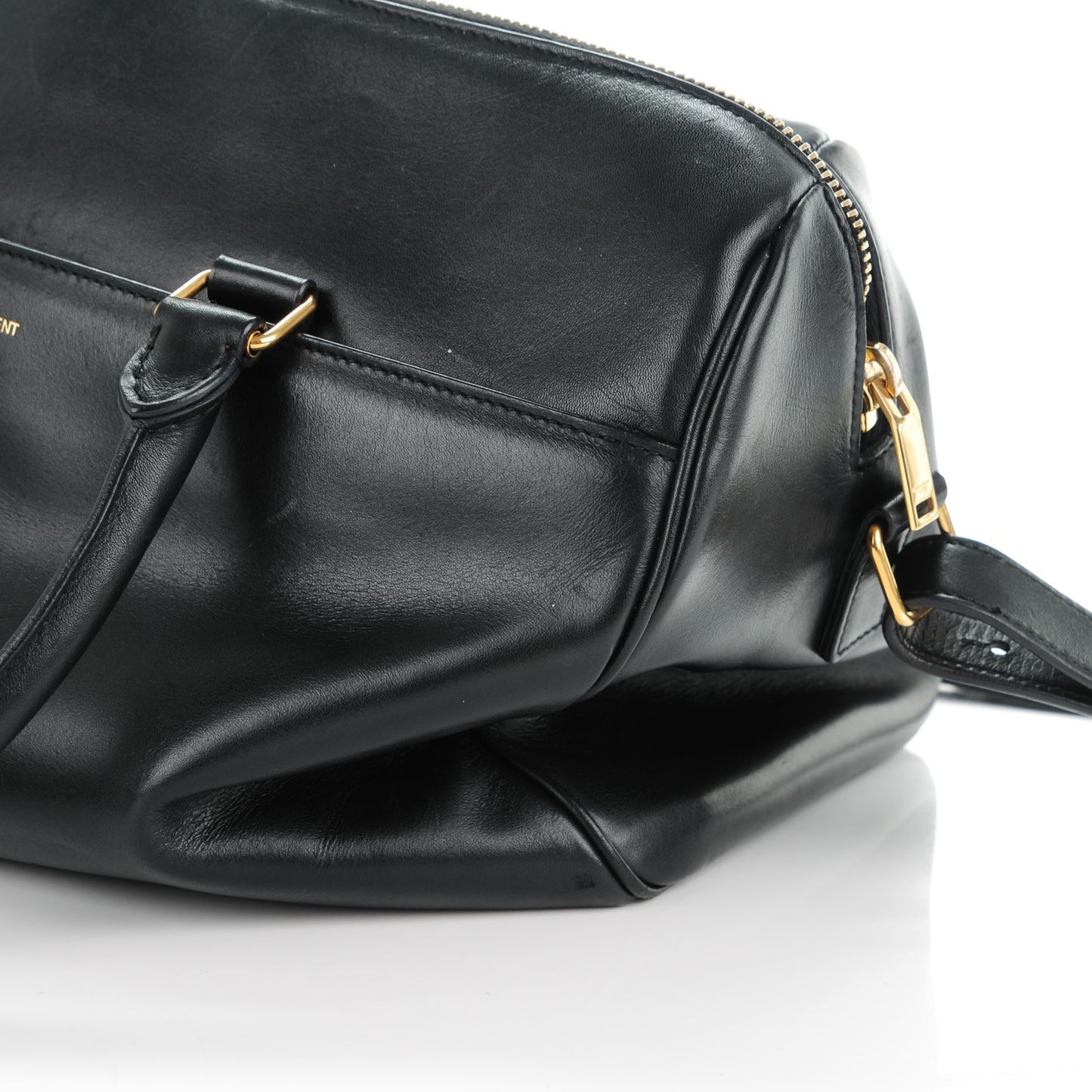 Smooth Calfskin Classic Duffle 6 Bag Black