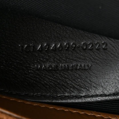 Saint Laurent Suede Calfskin Y Quilted Monogram Small Loulou Chain Satchel Cinnamon 7 of 11