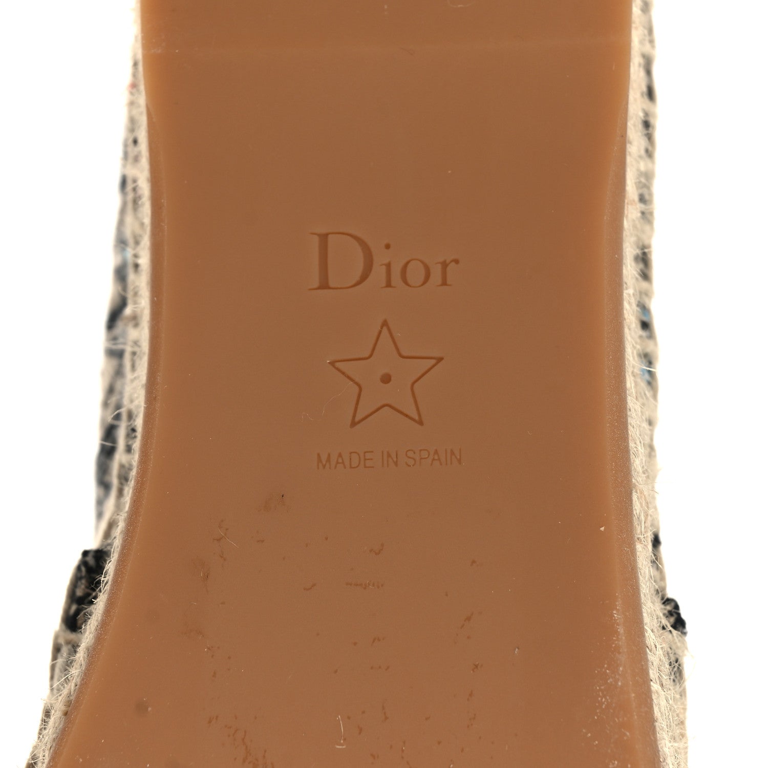 Christian Dior Canvas Mille Fleurs Embroidered Granville Espadrille 37 Multicolor 6 of 8