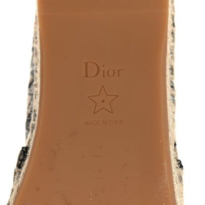 Christian Dior Canvas Mille Fleurs Embroidered Granville Espadrille 37 Multicolor 6 of 8