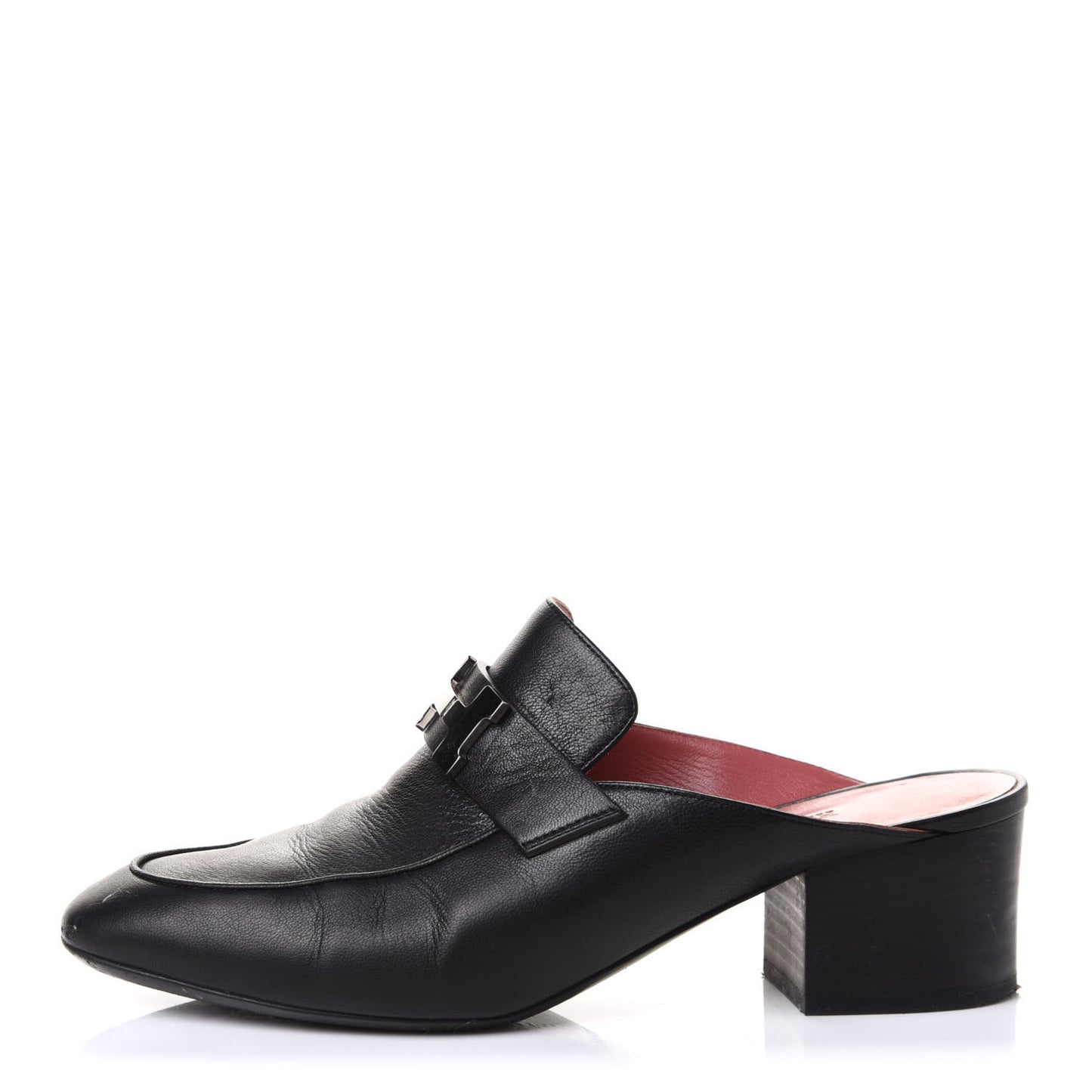 Goatskin Paradis Mules 37 Black