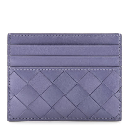 Bottega Veneta Nappa Intrecciato Card Holder Purple 1 of 9