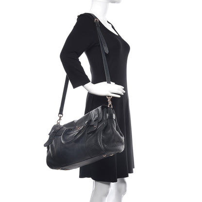Mulberry Goatskin Heritage Bayswater Satchel Nightshade Blue 2 of 11