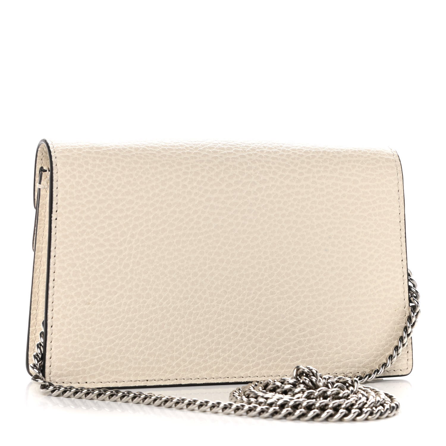Gucci Dollar Calfskin Crystal Super Mini Dionysus Shoulder Bag Mystic White Black Diamond 3 of 12