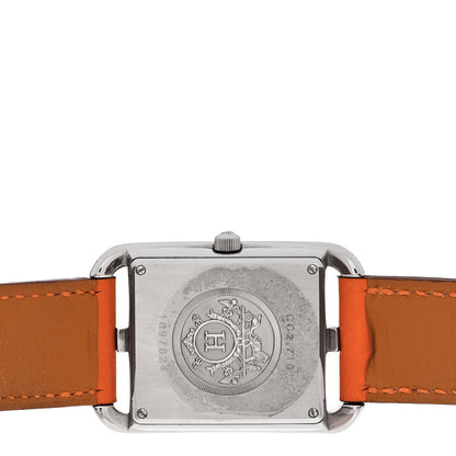 Hermes Stainless Steel Swift 29mm Cape Cod Double Tour Quartz Watch Orange 4 of 4