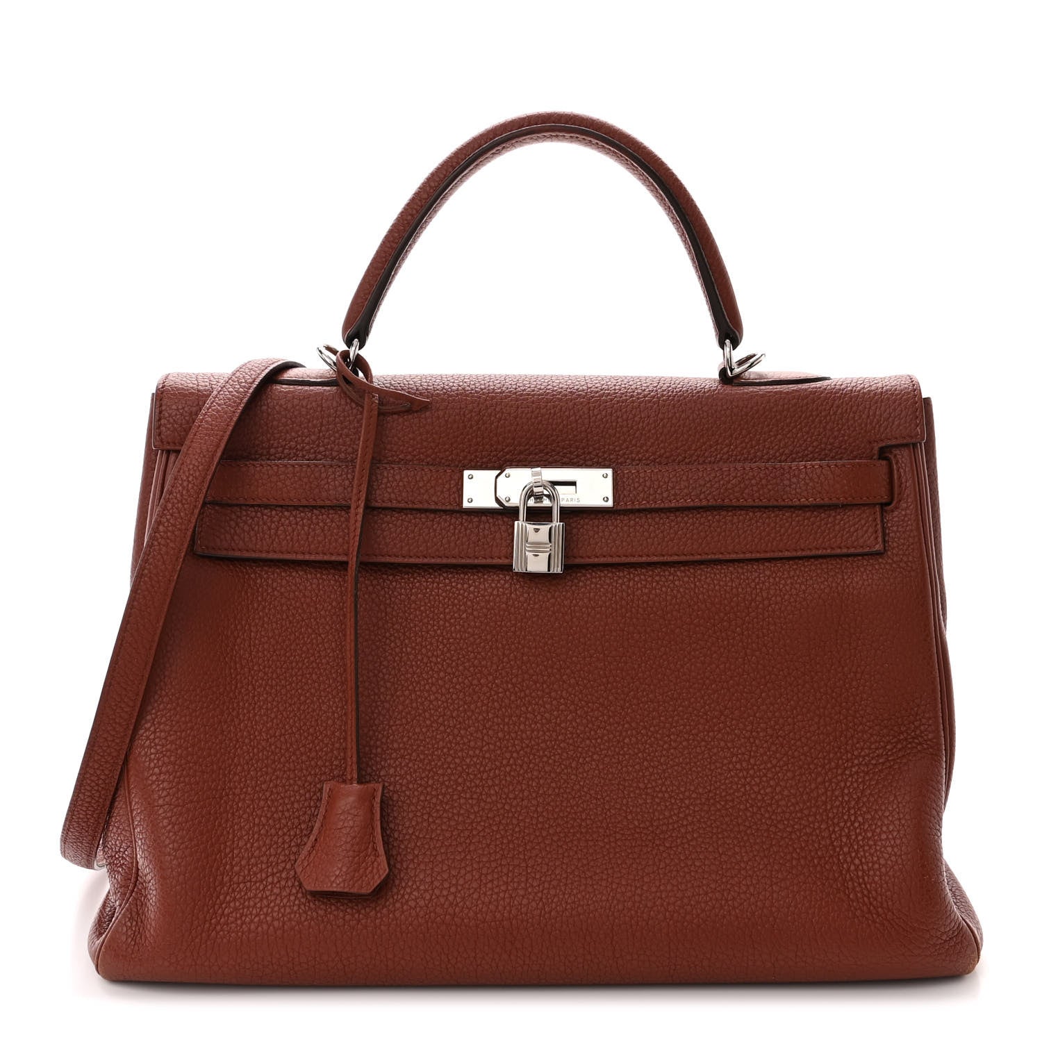 Hermes Togo Kelly Retourne 35 Brique 1 of 14