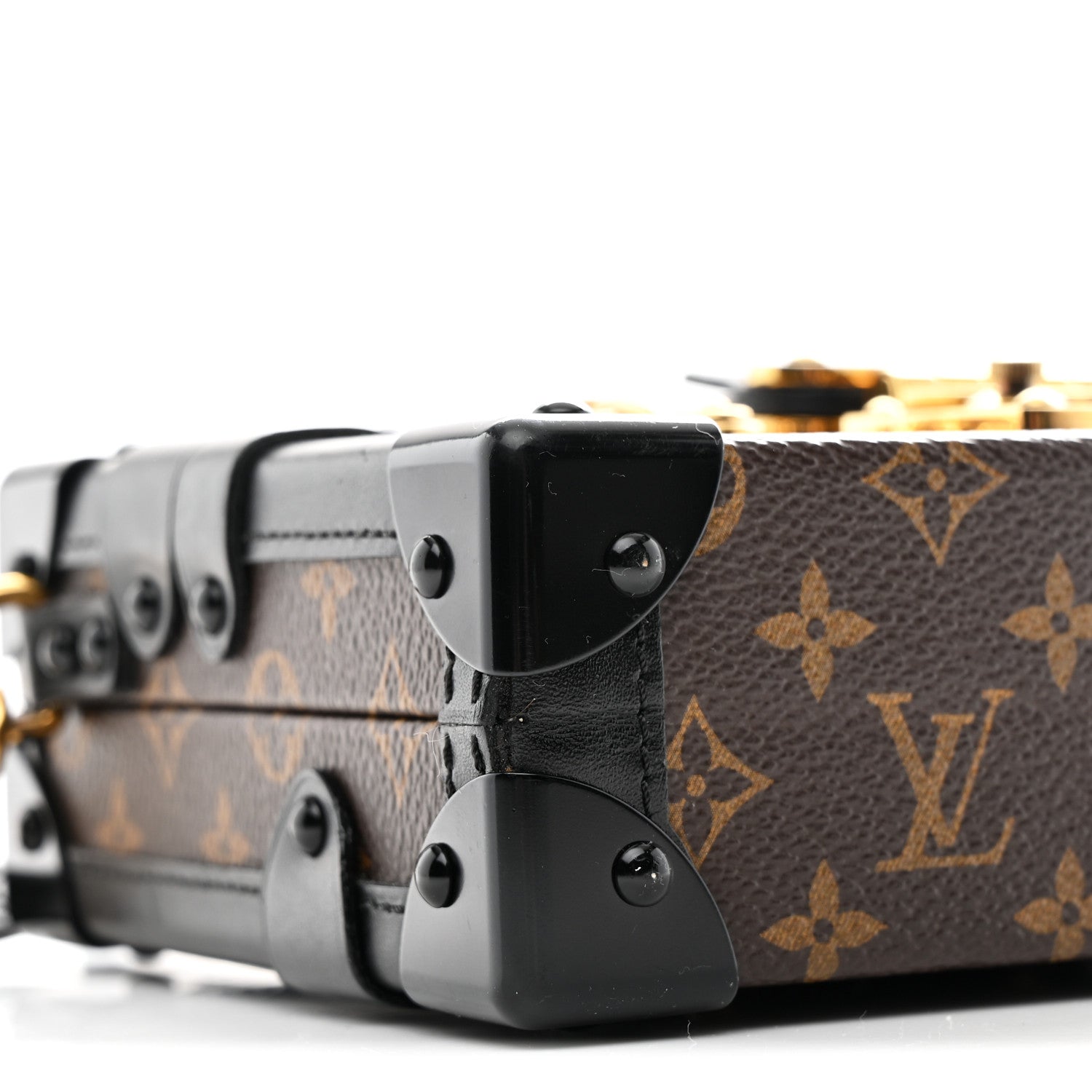 Louis Vuitton Monogram Petite Malle Black 8 of 9
