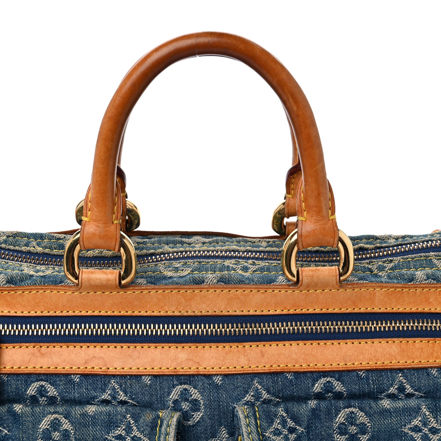 Monogram Denim Neo Speedy Blue