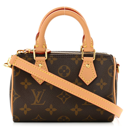 Louis Vuitton Monogram Nano Speedy Bandouliere 1 of 10
