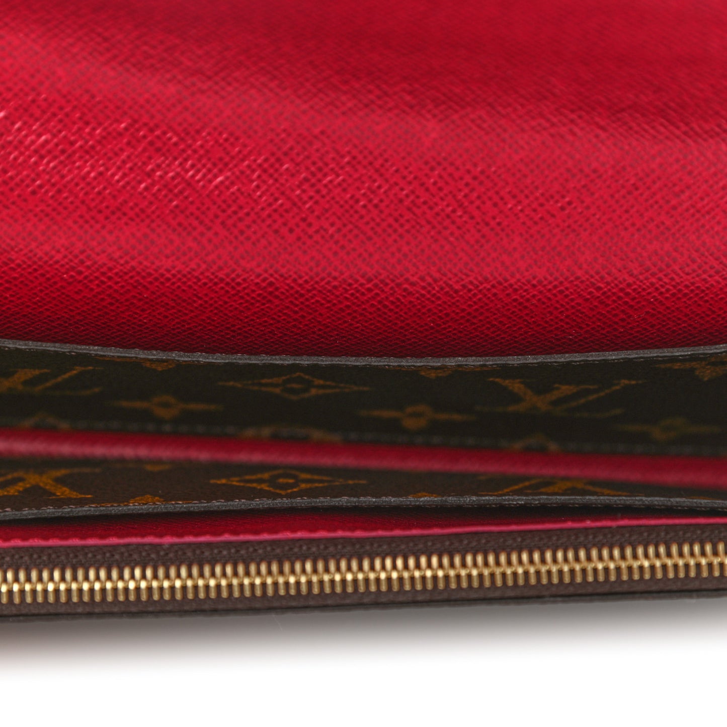 Monogram Emilie Wallet Fuchsia