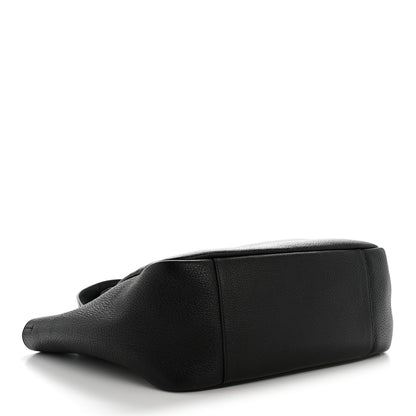 Saint Laurent Grained Deerskin Bea Tote Black 4 of 15