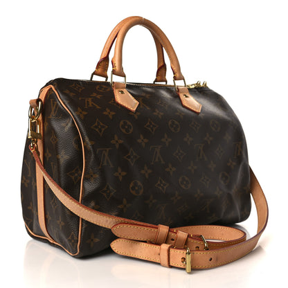 Louis Vuitton Monogram Speedy Bandouliere 30 3 of 11